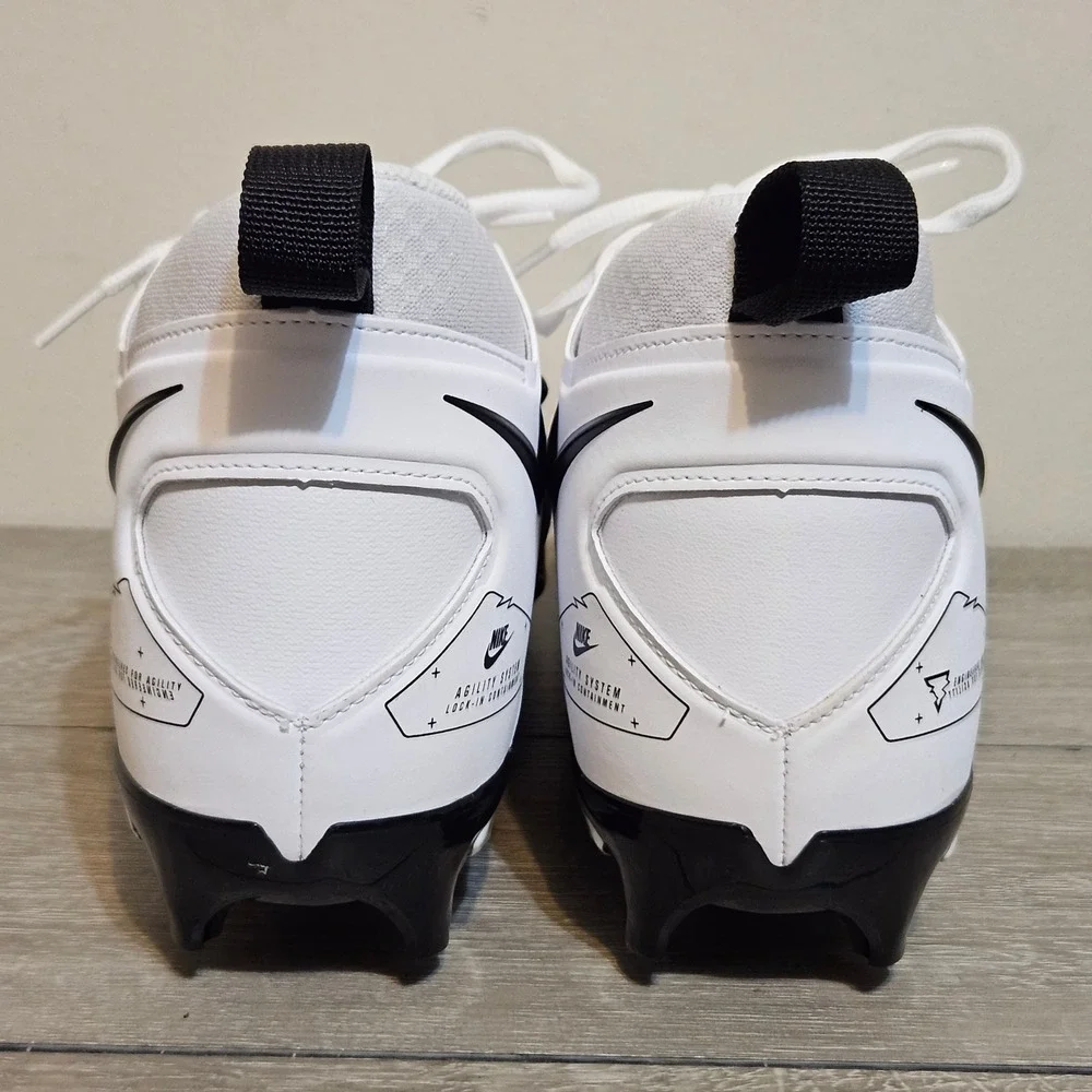 Nike Football Cleats Detachable Mens Sz‎ 11 Alpha Menace Pro 3 White DH3293-100